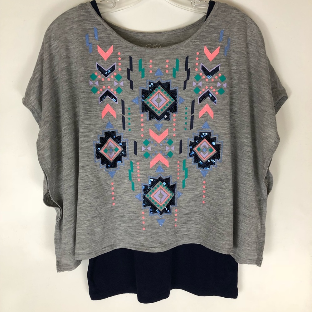 Aztec Crop Top
